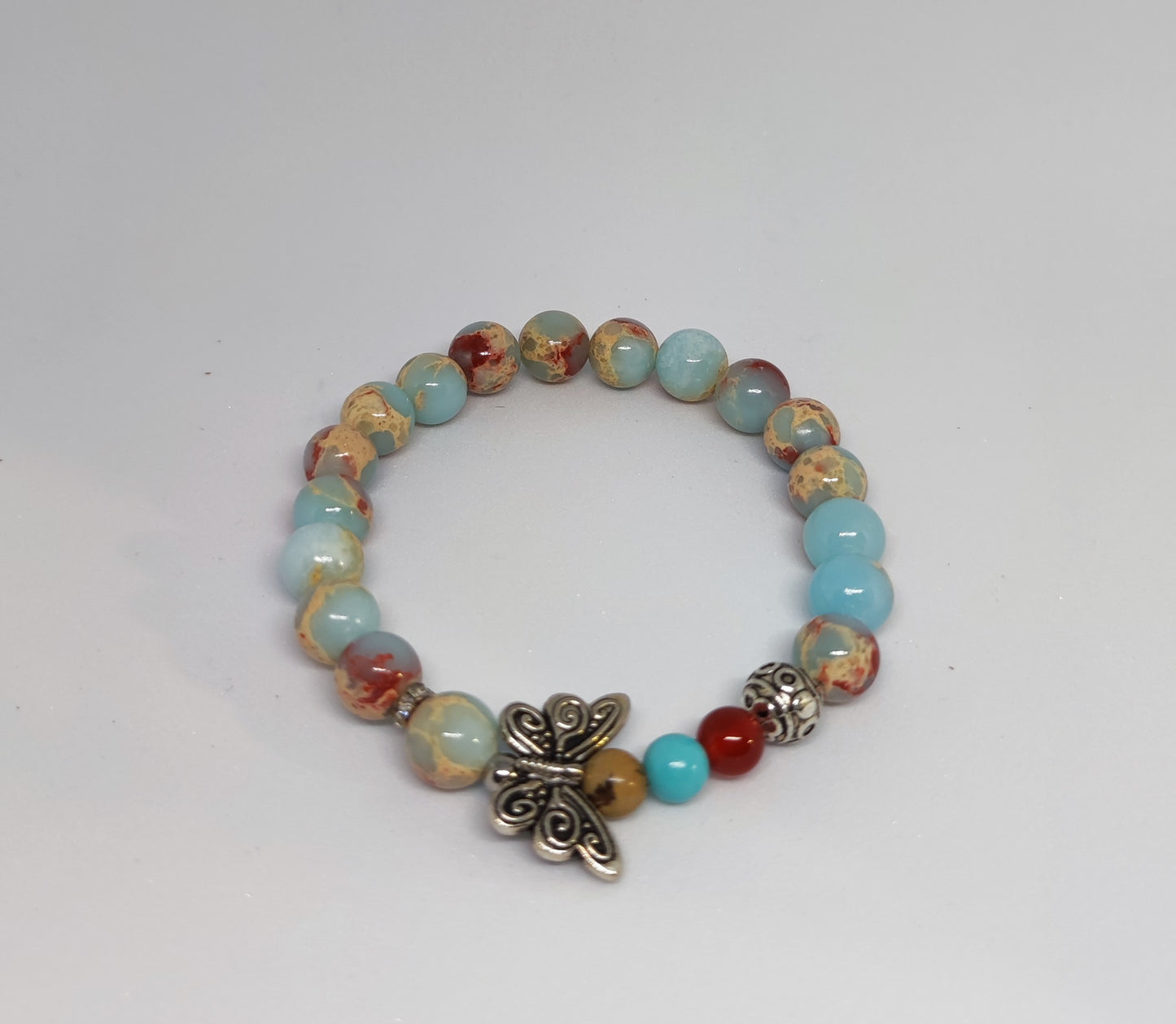 Coffret Bracelet Jaspe Impérial pour une stabilité émotionnelle.