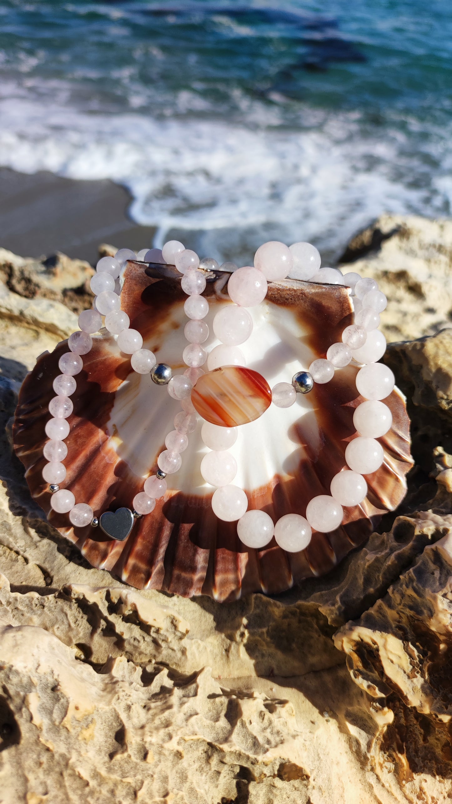 Bracelet Quartz rose