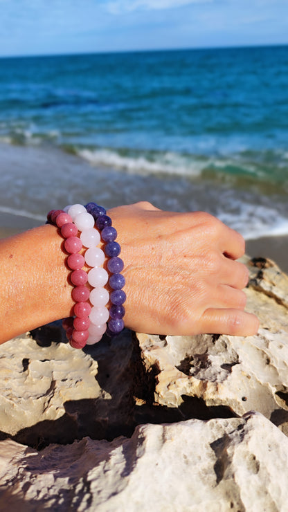 Bracelet Lépidolite