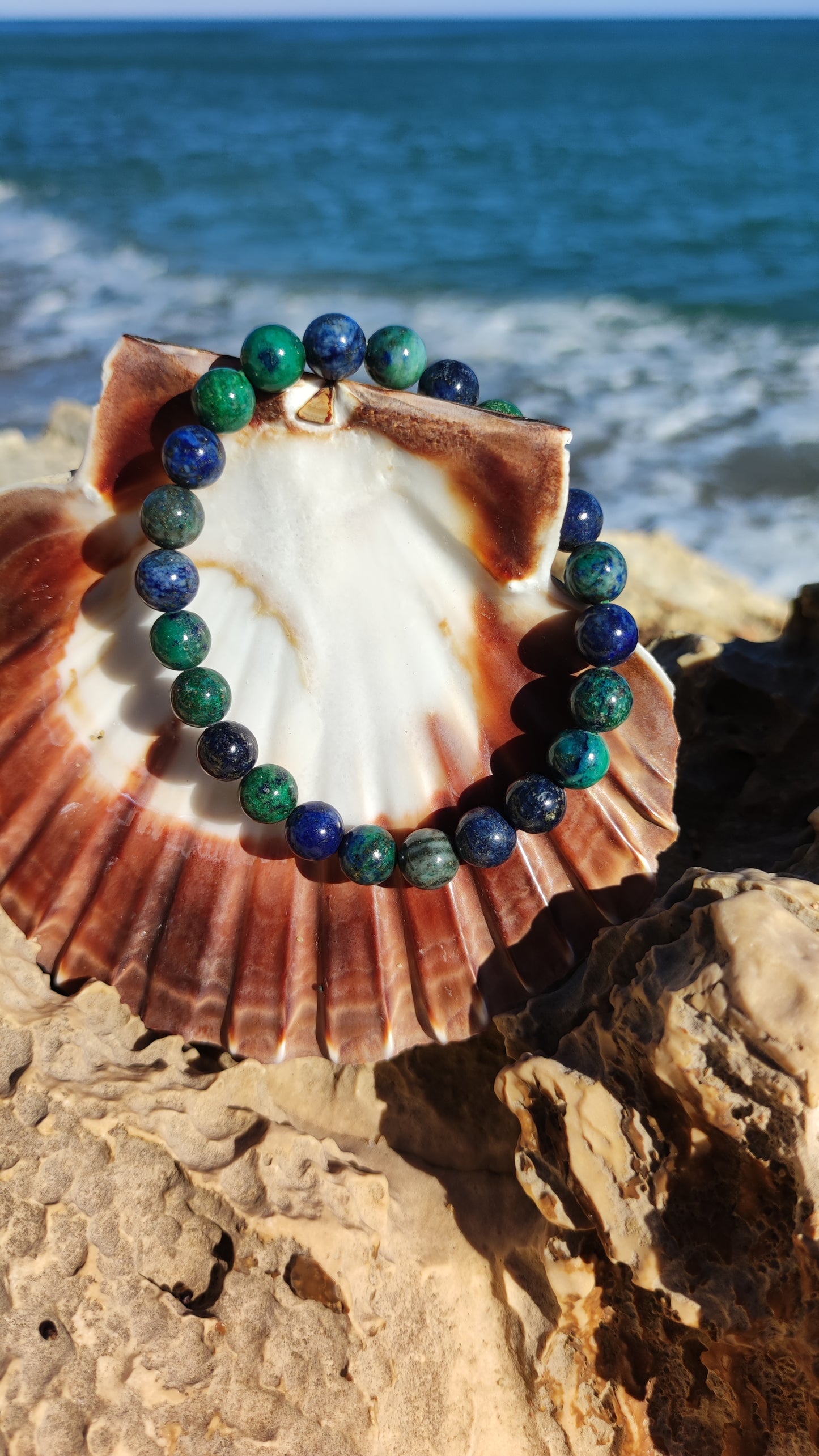 Bracelet Azurite Malachite