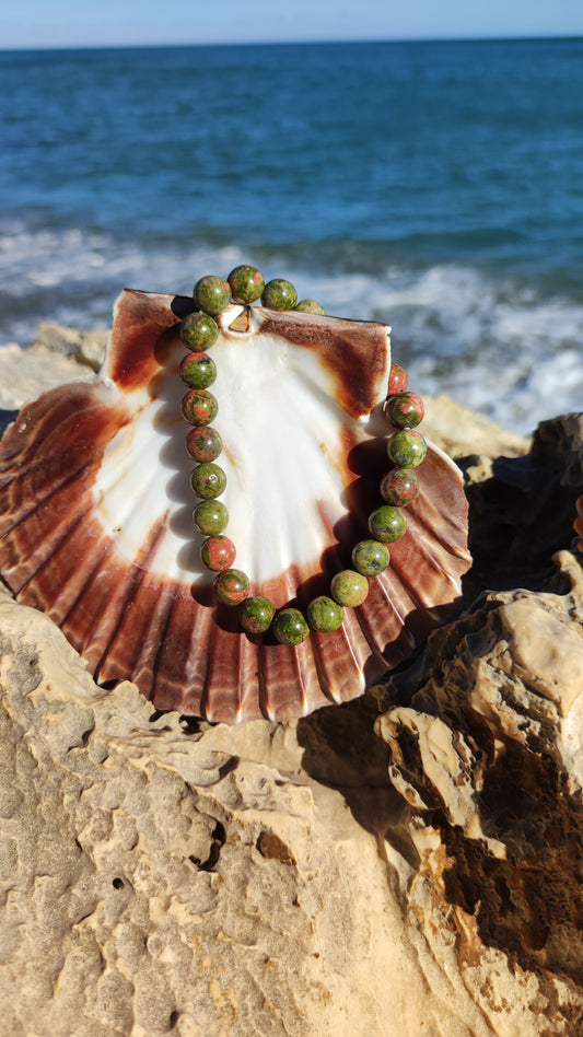 Bracelet Unakite