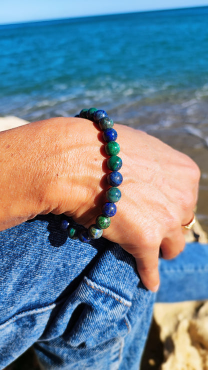 Bracelet Azurite Malachite