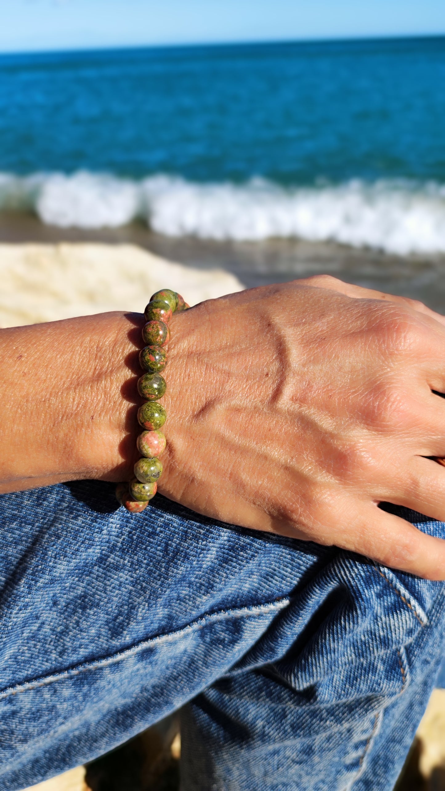 Bracelet Unakite