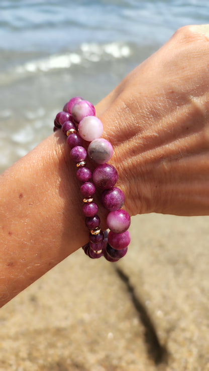 Bracelet Lépidolite